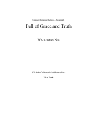 Full of Grace and Truth 1 by Watchman Nee.pdf